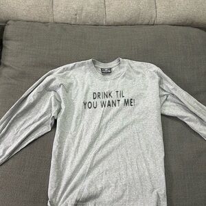 Gray Graphic Men's Shirt